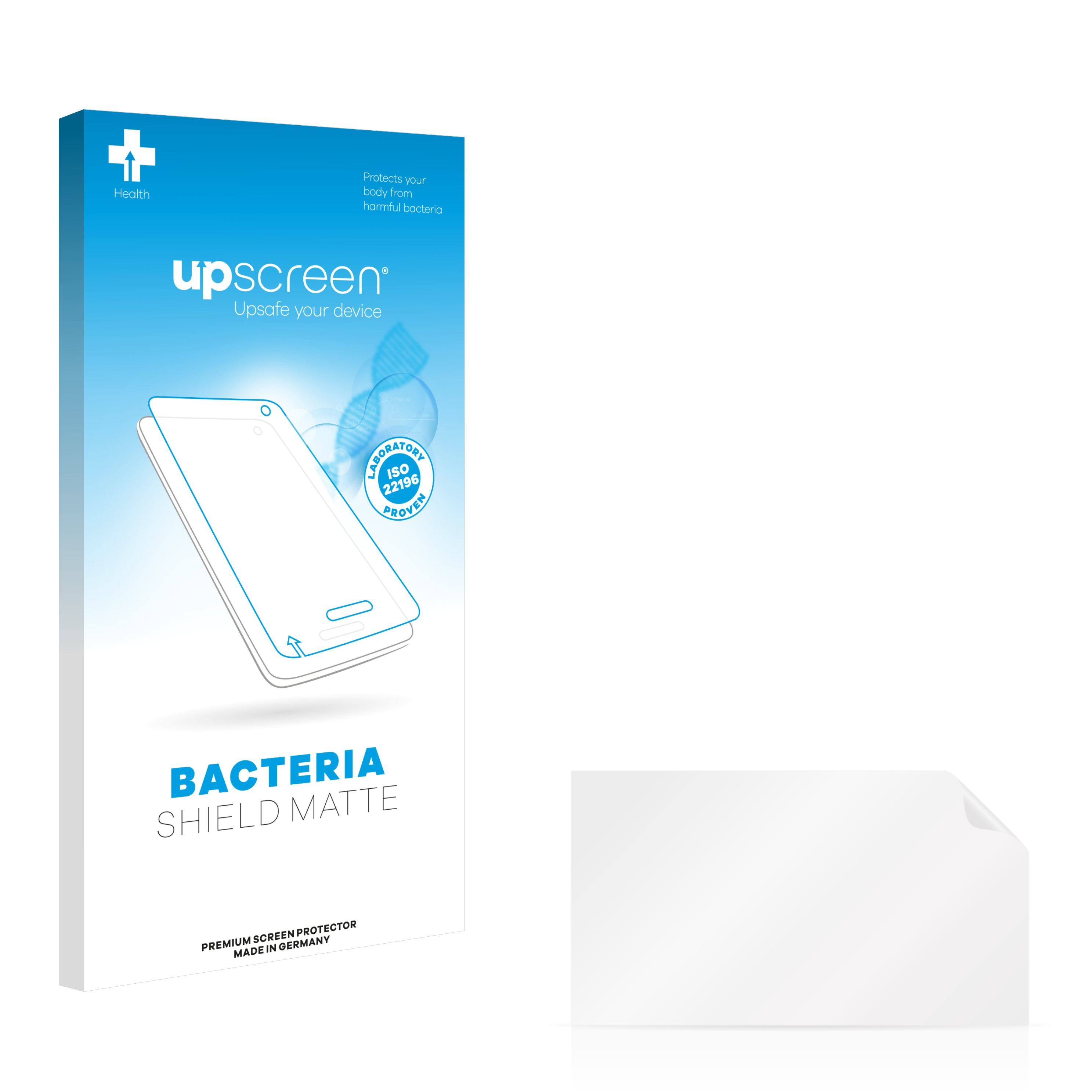 UPSCREEN antibakteriell entspiegelt matte 54.6 (21.5 [477 Schutzfolie(für x mm]) 268 cm Zoll) Universal