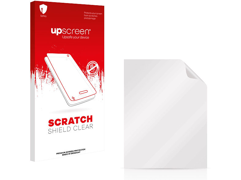 UPSCREEN Kratzschutz klare Schutzfolie(für Typhoon MyGuide 5500XL)