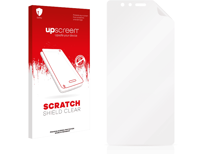 UPSCREEN Kratzschutz klare P9) Schutzfolie(für Huawei