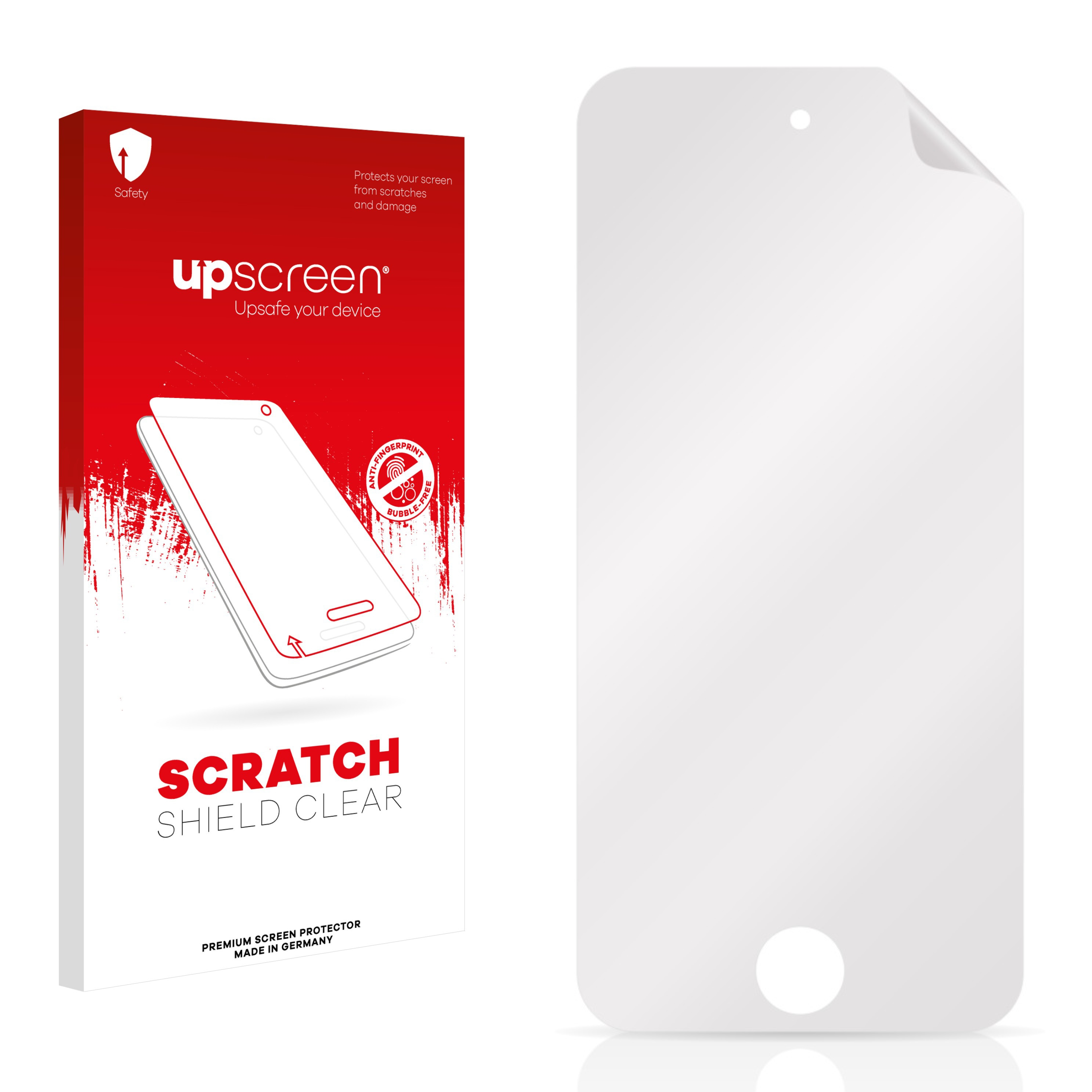 UPSCREEN Kratzschutz klare Schutzfolie(für Apple Gen.)) Touch (7. iPod