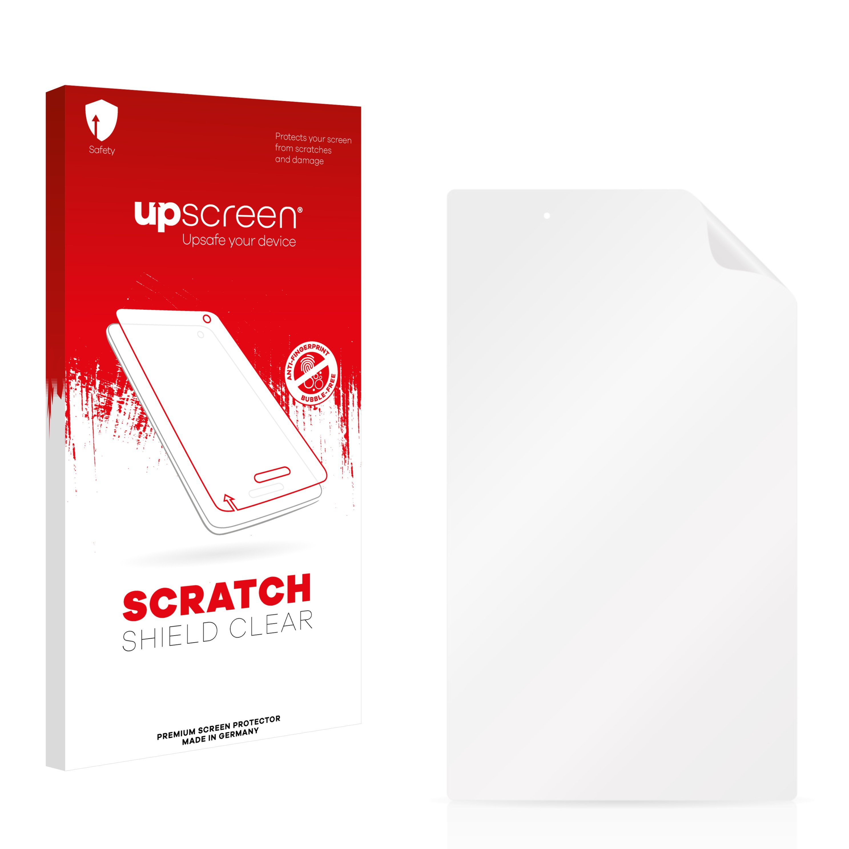 UPSCREEN Kratzschutz klare Schutzfolie(für Sony Z3 Tablet Xperia SGP611, SGP612) Compact