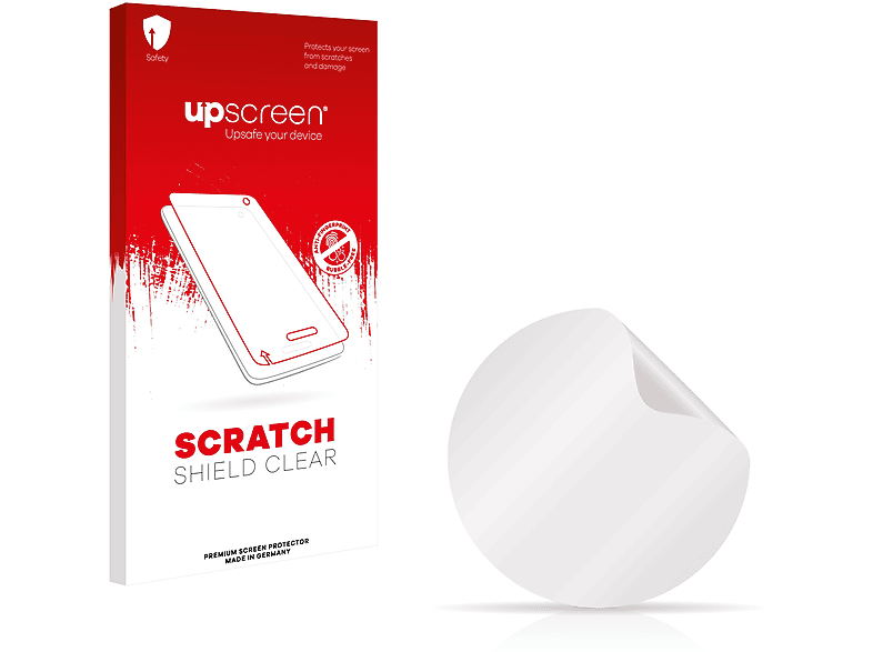 UPSCREEN Kratzschutz klare Schutzfolie(für Kronaby Carat 38 mm)