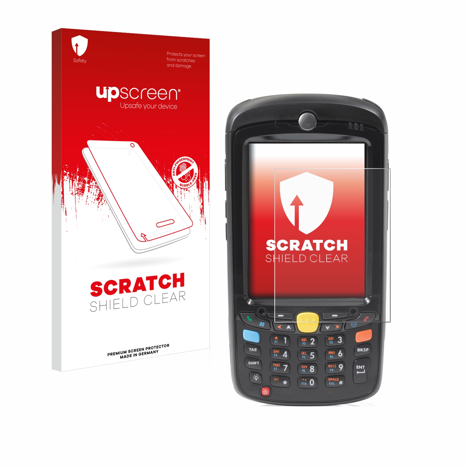 UPSCREEN Kratzschutz Schutzfolie(für MC55) Motorola klare