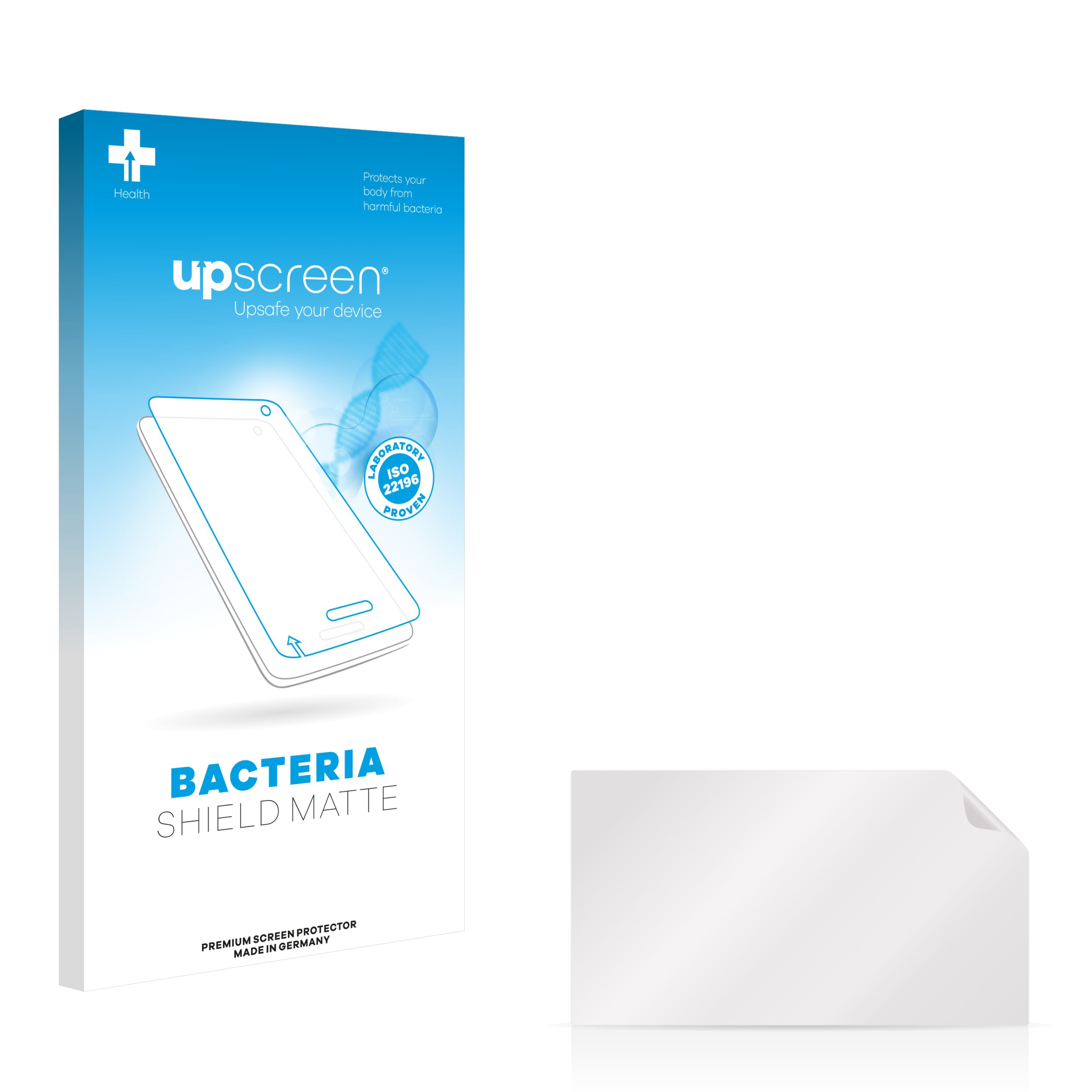 61 Zoll) x Universal 299 cm UPSCREEN mm]) matte antibakteriell Schutzfolie(für (24 [532 entspiegelt
