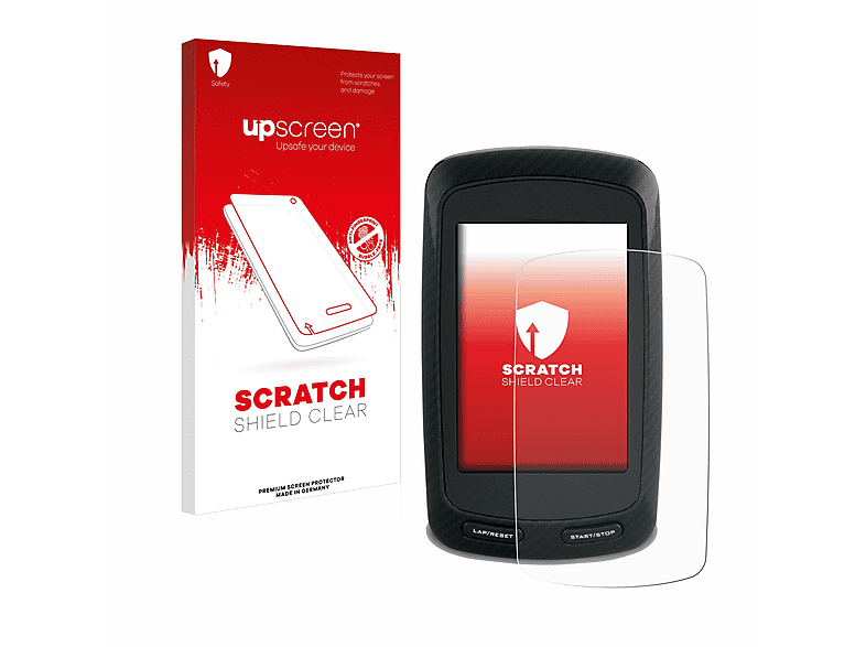 UPSCREEN Kratzschutz klare Schutzfolie(für 800) Garmin Edge