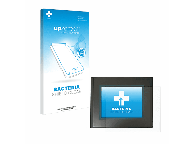 UPSCREEN antibakteriell klare Schutzfolie(für Siemens Simatic MP 277 10\