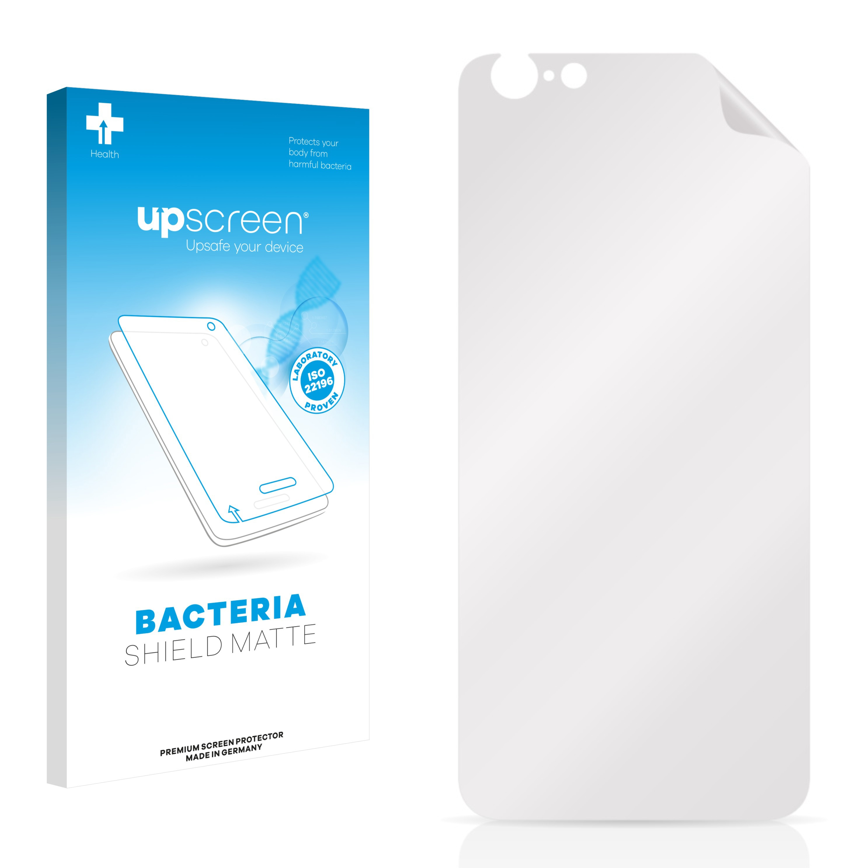 entspiegelt Apple matte UPSCREEN 6) iPhone antibakteriell Schutzfolie(für