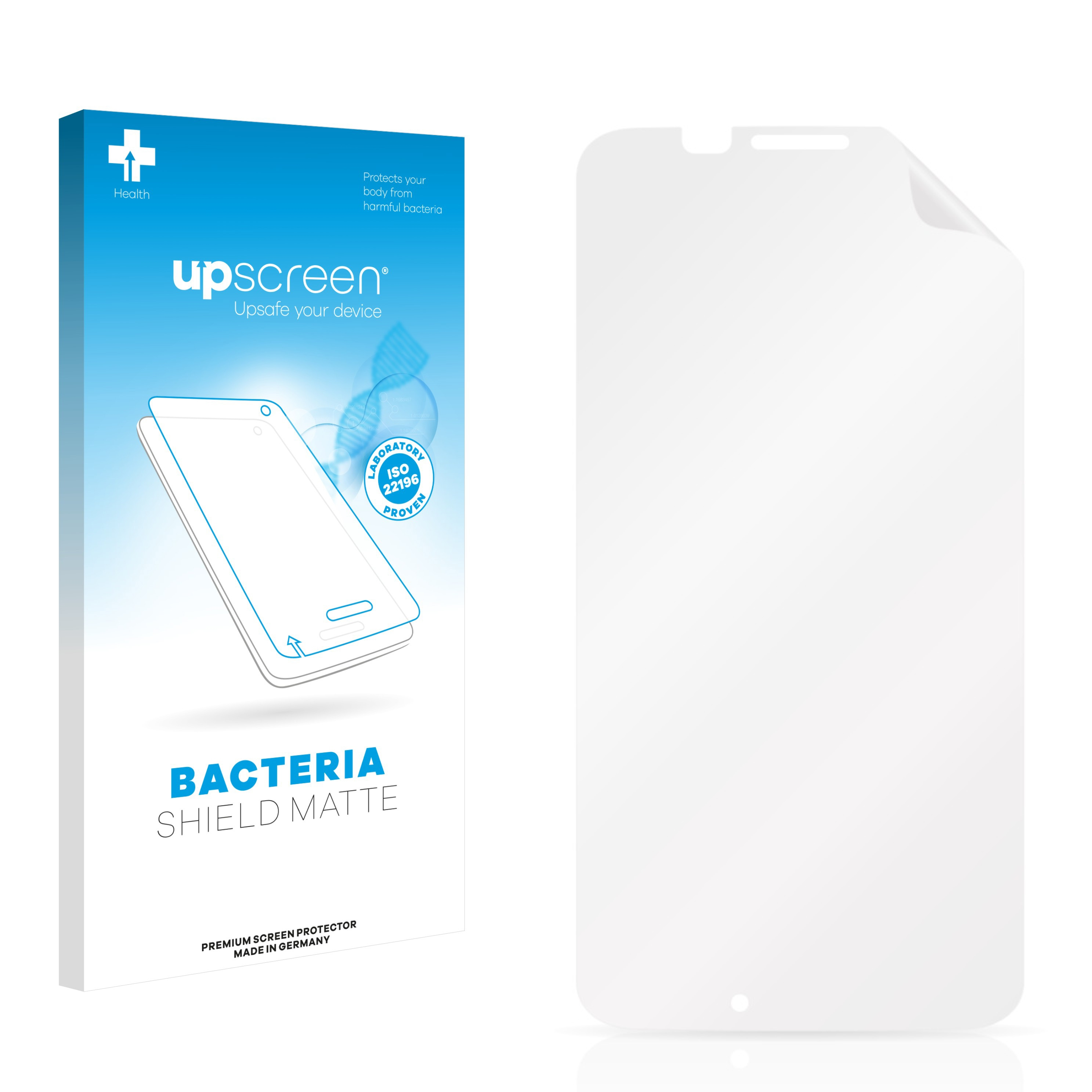 UPSCREEN antibakteriell entspiegelt Motorola Moto 2013) matte Schutzfolie(für XT1056 X