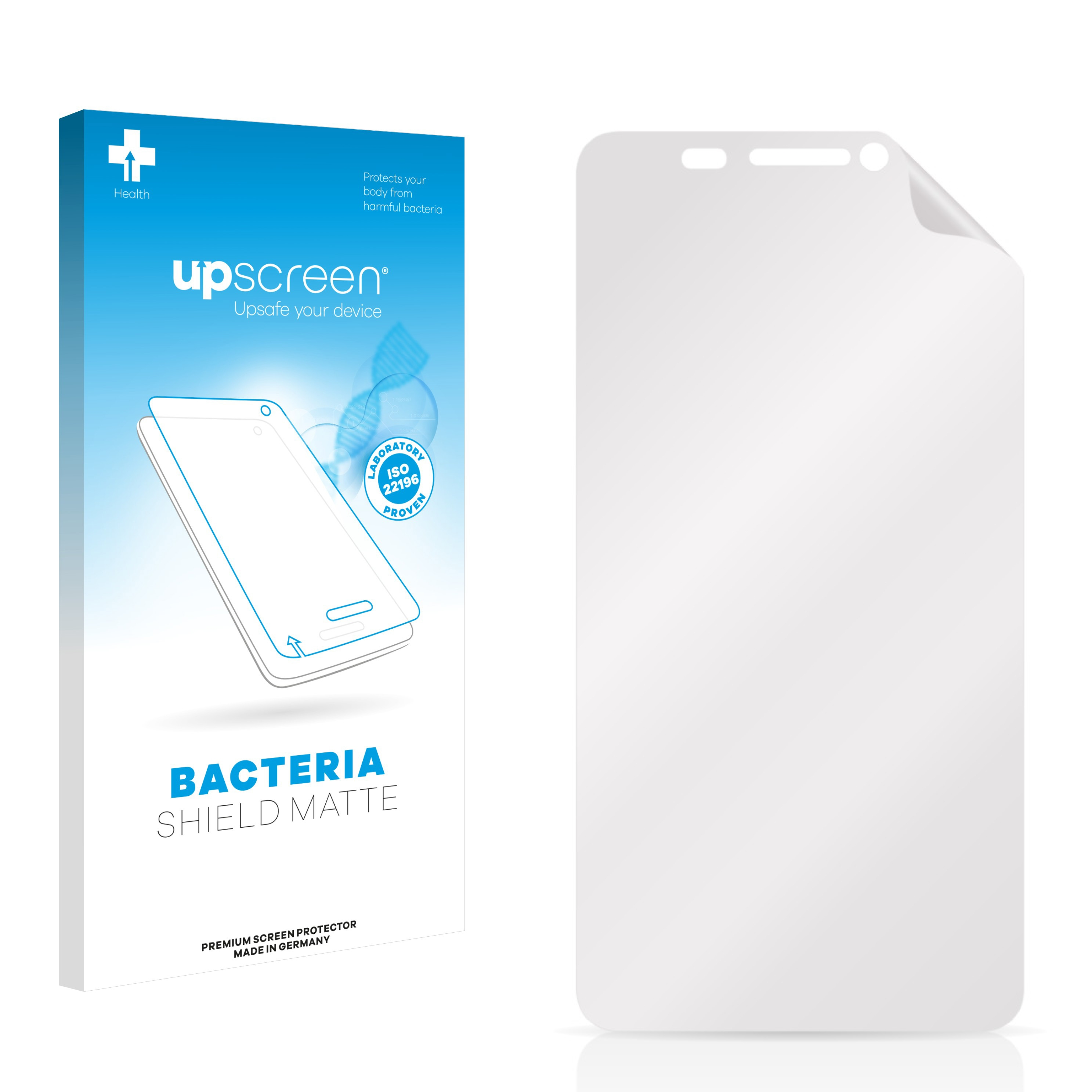 UPSCREEN One 6030X Idol entspiegelt matte Alcatel Touch Schutzfolie(für OT-6030X) antibakteriell