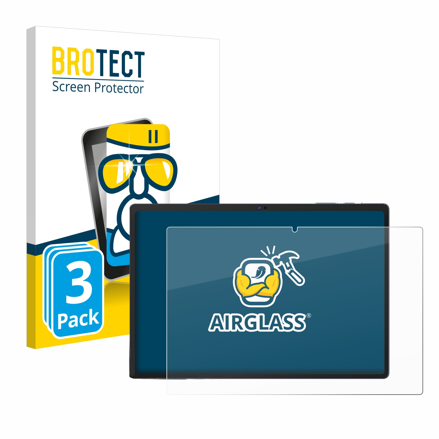 BROTECT 3x Airglass klare Schutzfolie(für OKT3) Oukitel