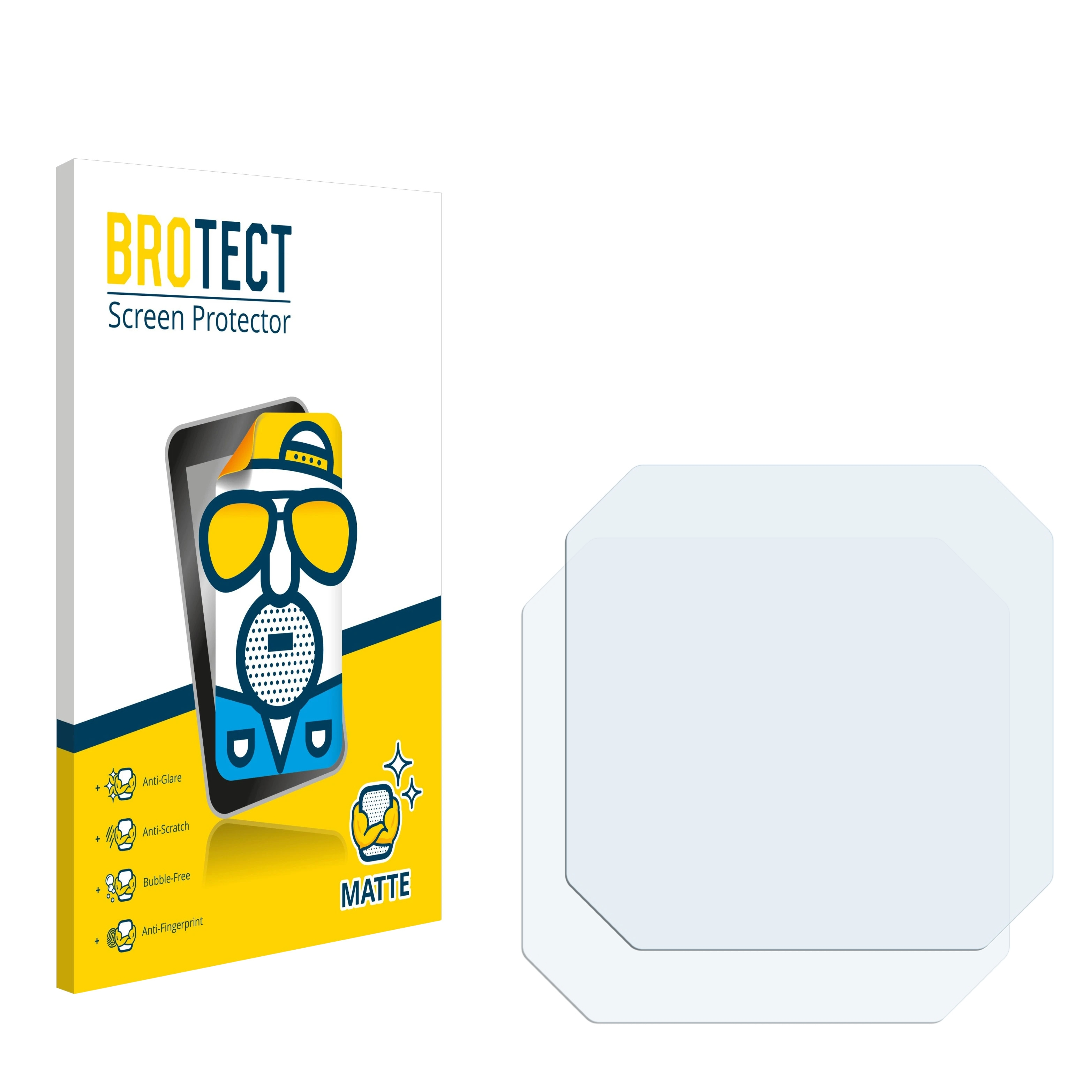 BROTECT DVR80) 2x Tooo Cycling Schutzfolie(für matte