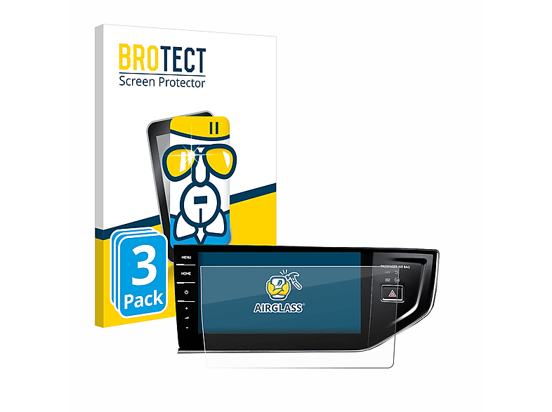 BROTECT 3x Airglass klare Pro Discover Schutzfolie(für 9,2\