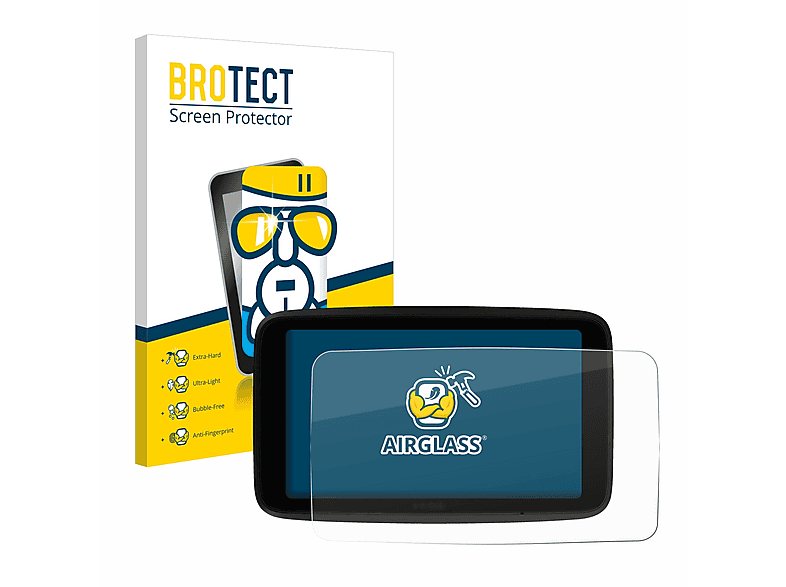 BROTECT Airglass klare Schutzfolie(für TomTom GO Superior 6\