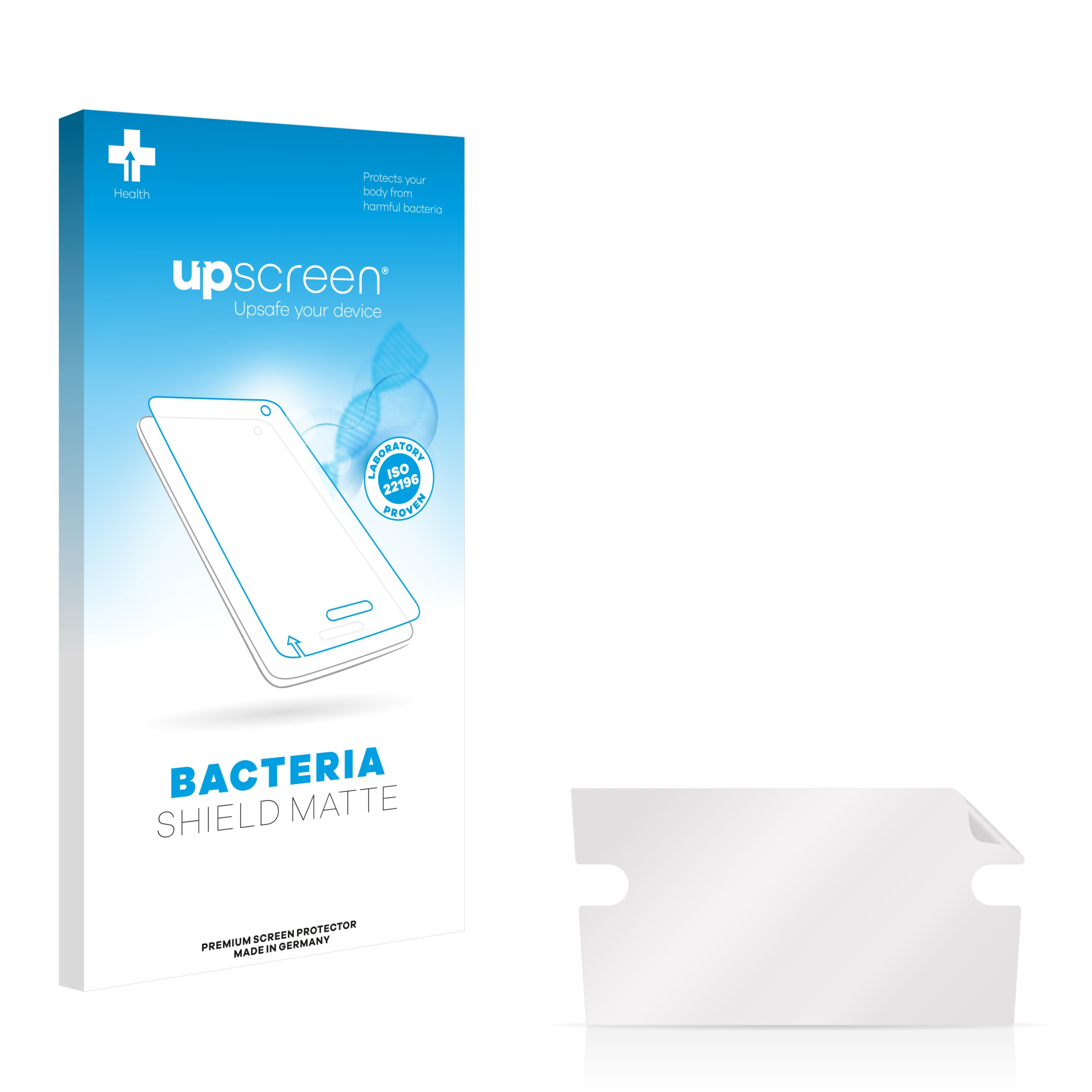 UPSCREEN antibakteriell entspiegelt matte Schutzfolie(für 8\