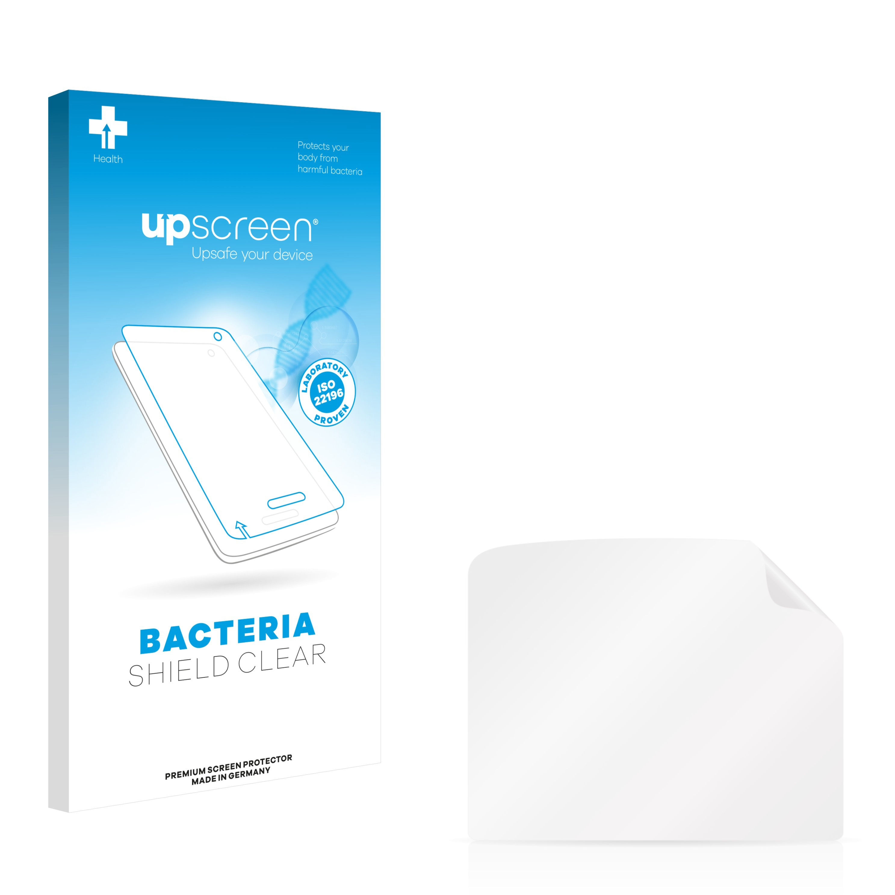 UPSCREEN antibakteriell klare Schutzfolie(für T80) Motorola TLKR
