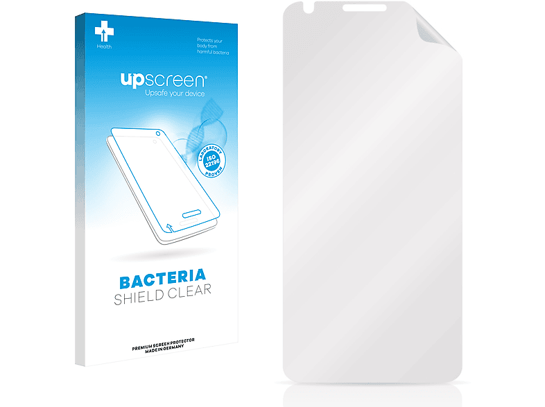 UPSCREEN antibakteriell klare Schutzfolie(für LG G6 Plus)