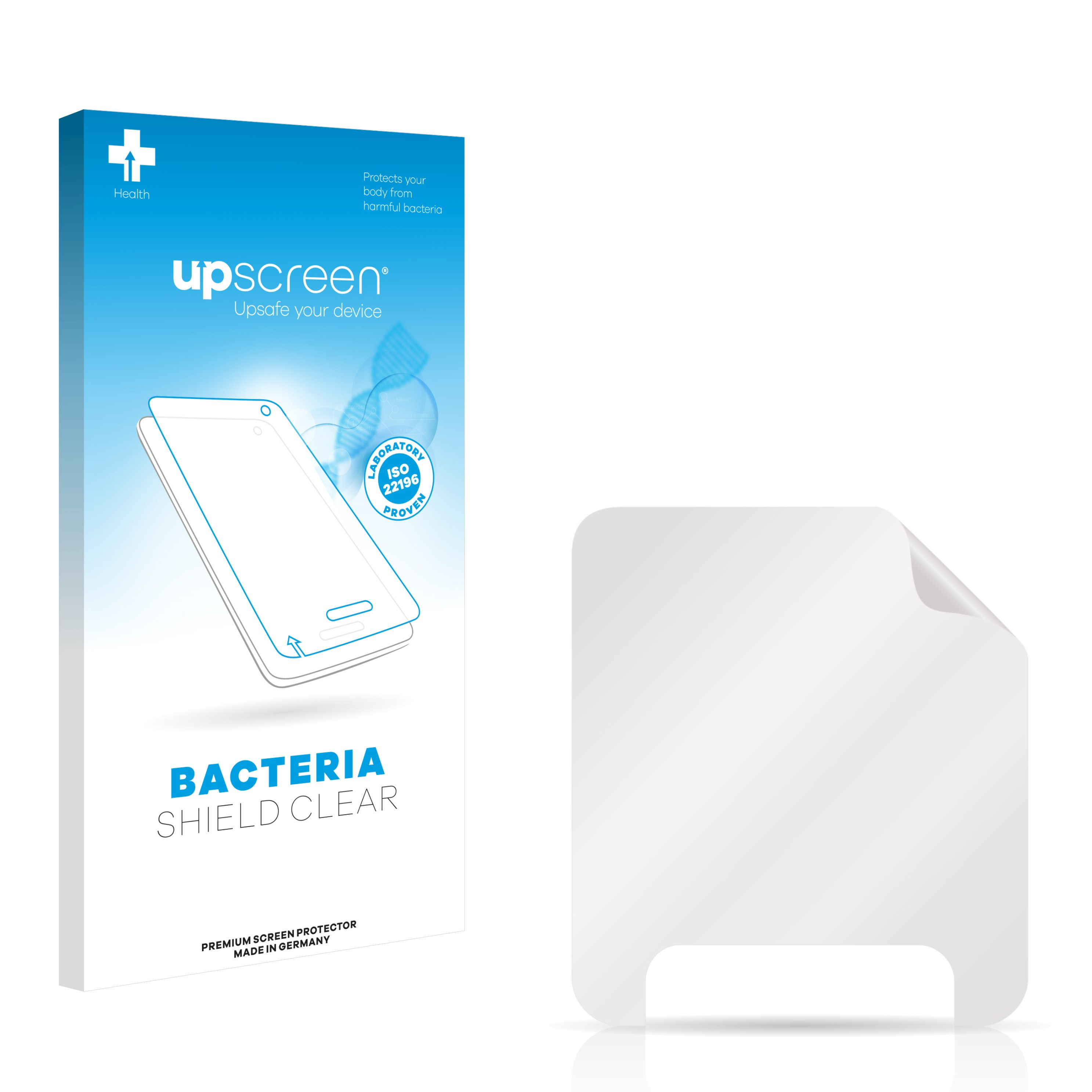 UPSCREEN ROX 9.0) klare Schutzfolie(für antibakteriell Sigma