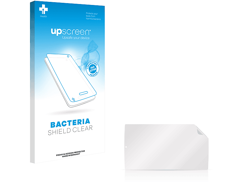 UPSCREEN antibakteriell klare Schutzfolie(für Live) Navigon Premium 92
