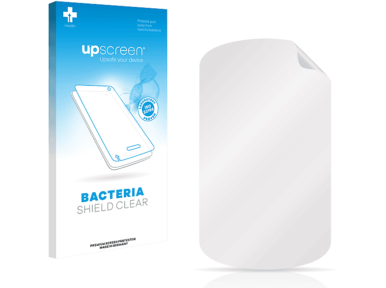 UPSCREEN antibakteriell klare Schutzfolie(für Garmin eTrex Touch 25)