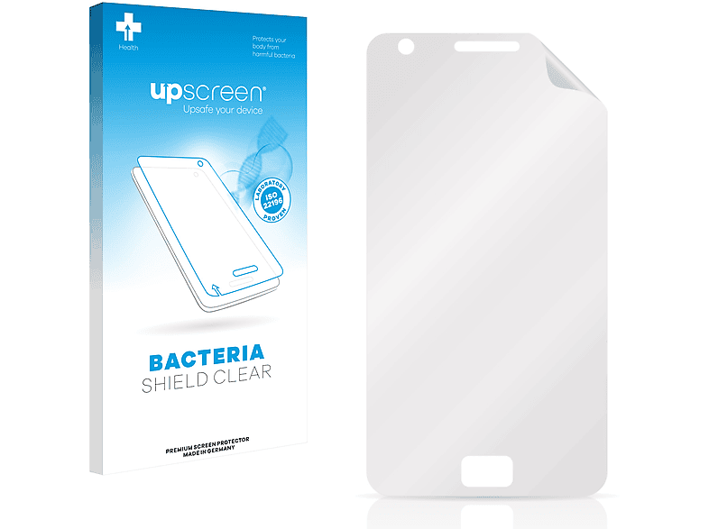 UPSCREEN antibakteriell klare Schutzfolie(für Samsung Galaxy I9100)