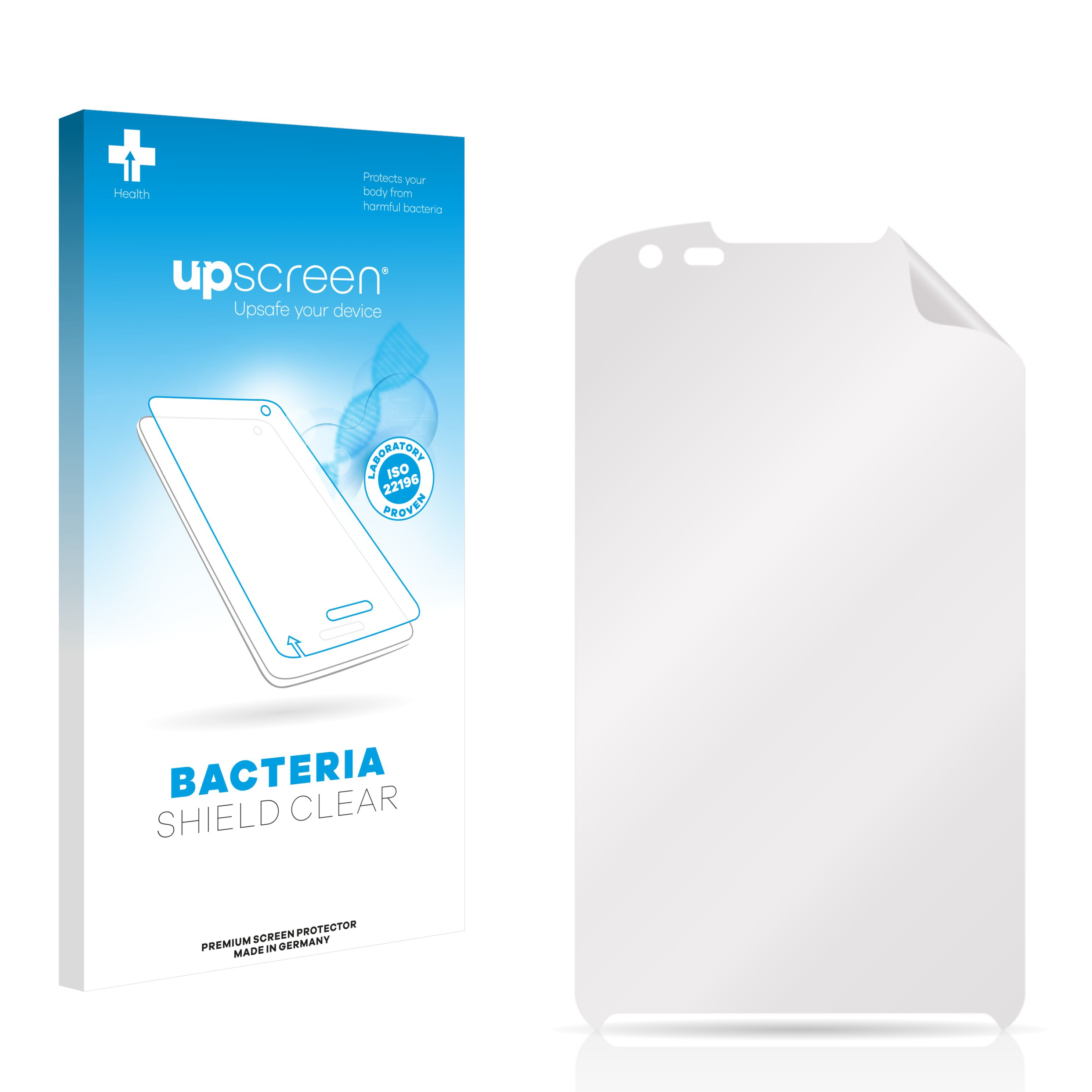 Samsung UPSCREEN GT-S7710) antibakteriell Schutzfolie(für klare