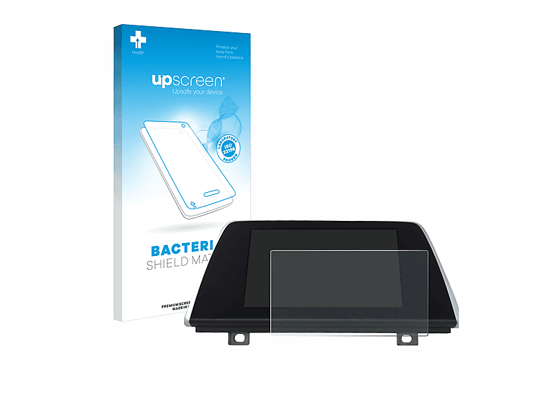 UPSCREEN antibakteriell entspiegelt matte Schutzfolie(für BMW Professional 6.5\