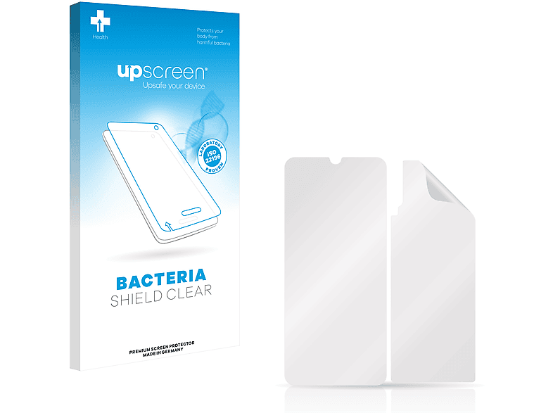 UPSCREEN antibakteriell klare Schutzfolie(für Samsung Galaxy A30s)