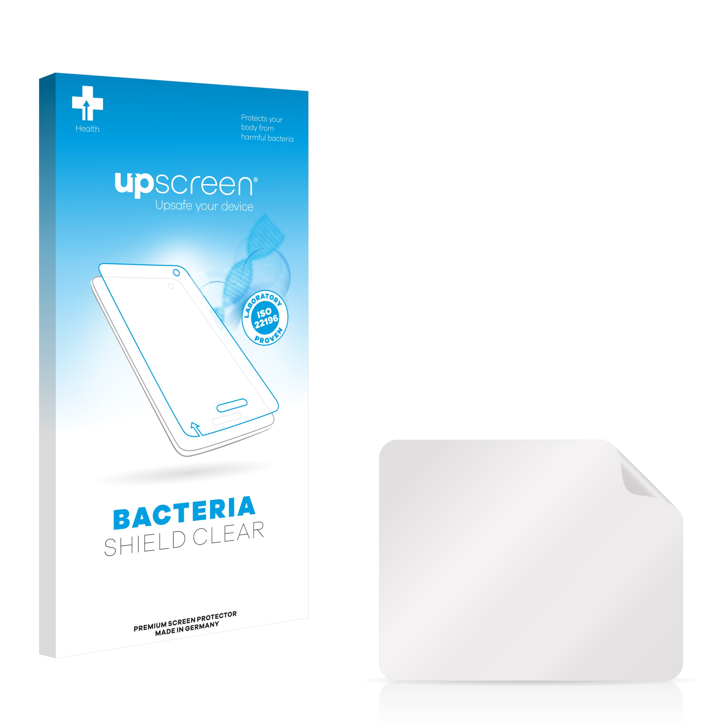 UPSCREEN antibakteriell klare Schutzfolie(für Motorola TPG2200)