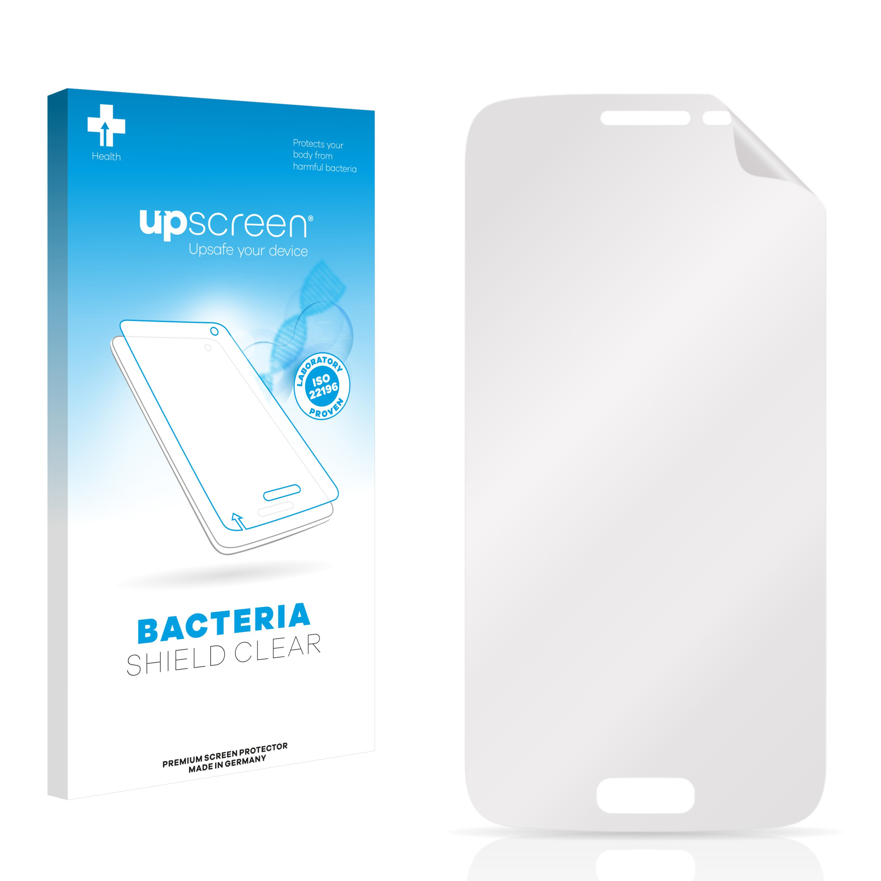 4G klare antibakteriell Galaxy Core Samsung Schutzfolie(für UPSCREEN SM-G386F)