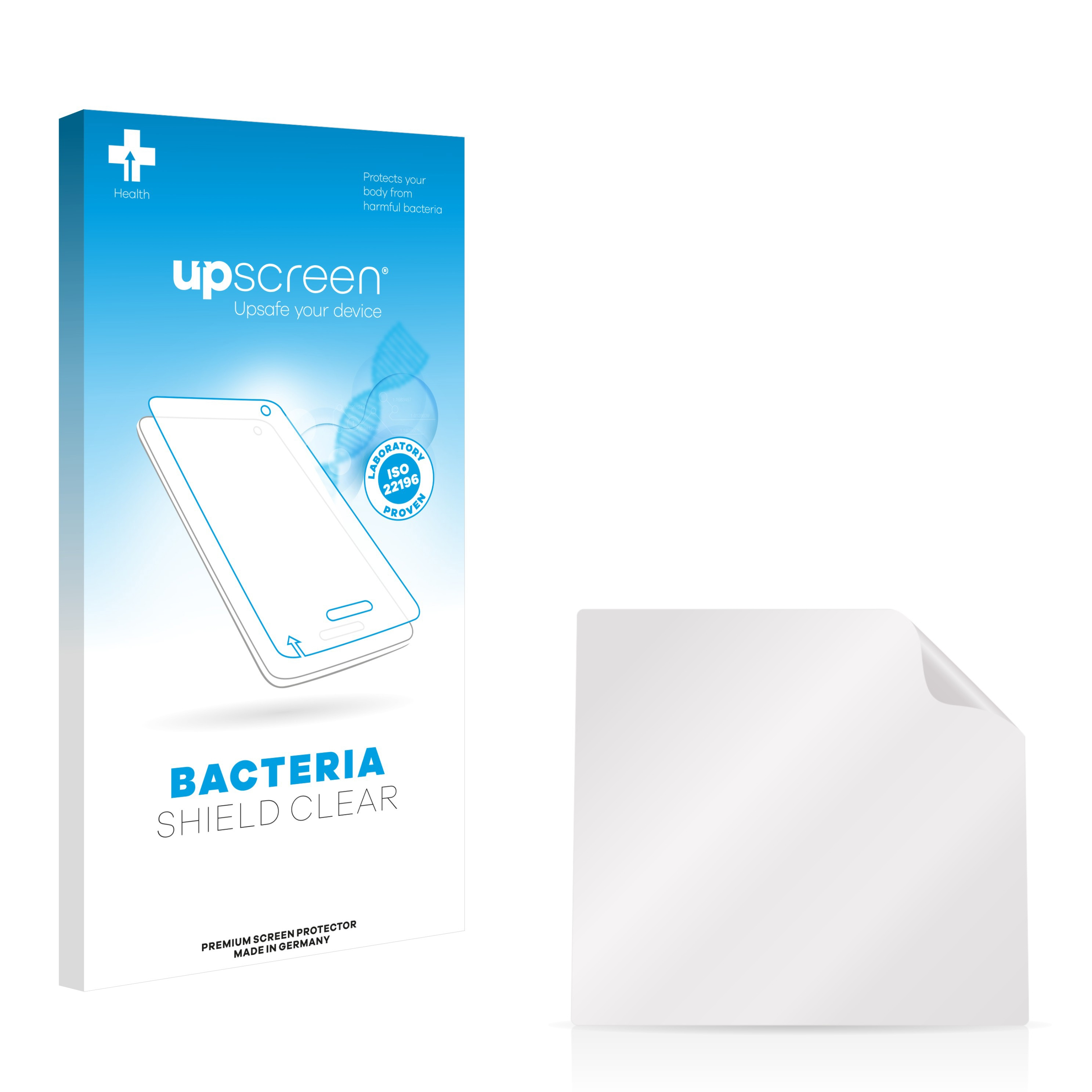 UPSCREEN antibakteriell klare Schutzfolie(für Fluke MultiMeter 289)