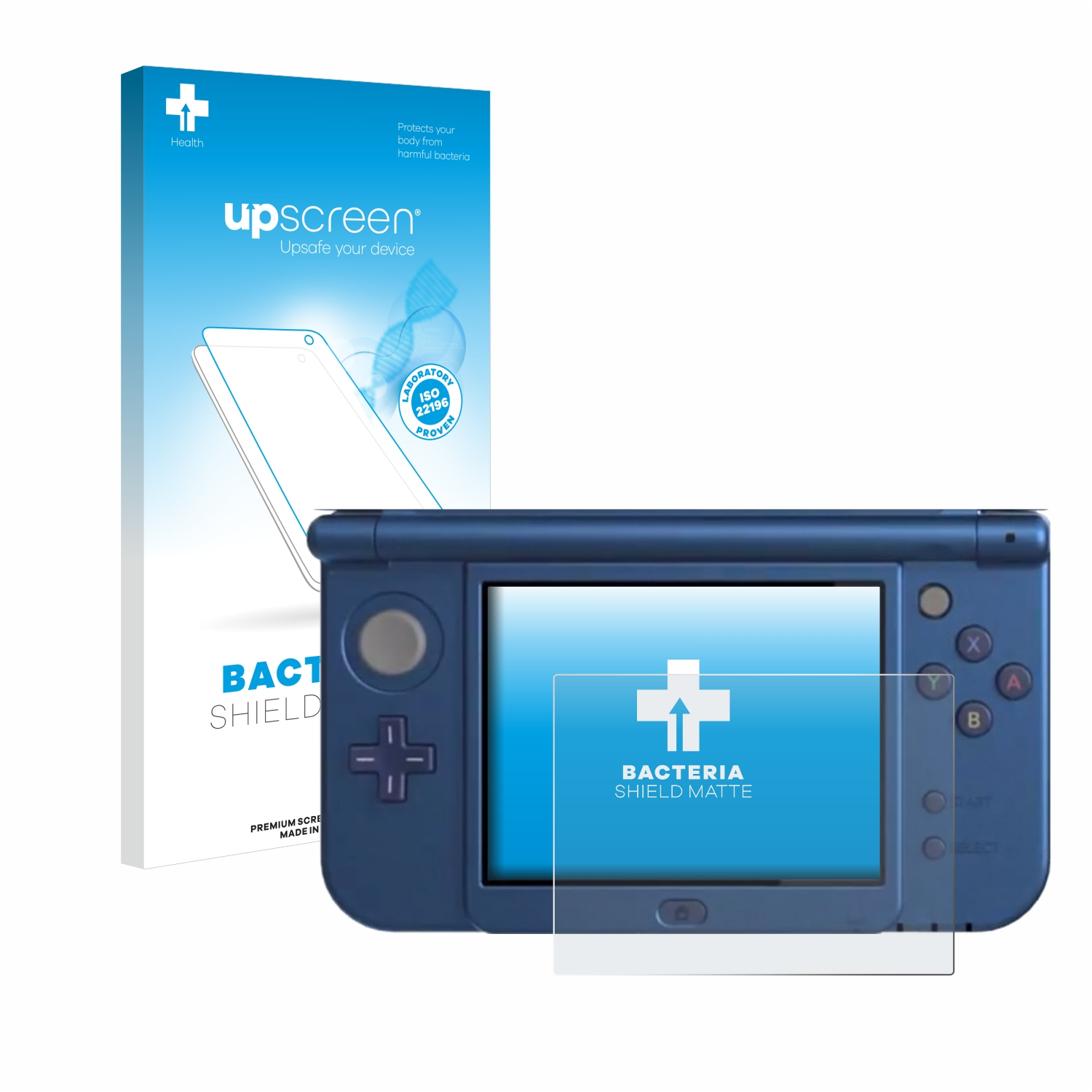 matte New Nintendo 3DS Schutzfolie(für antibakteriell Display)) (Unteres UPSCREEN entspiegelt XL