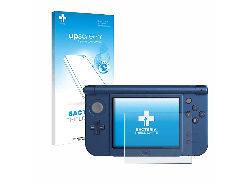 UPSCREEN antibakteriell entspiegelt matte Schutzfolie(für Nintendo New 3DS XL (Unteres Display))