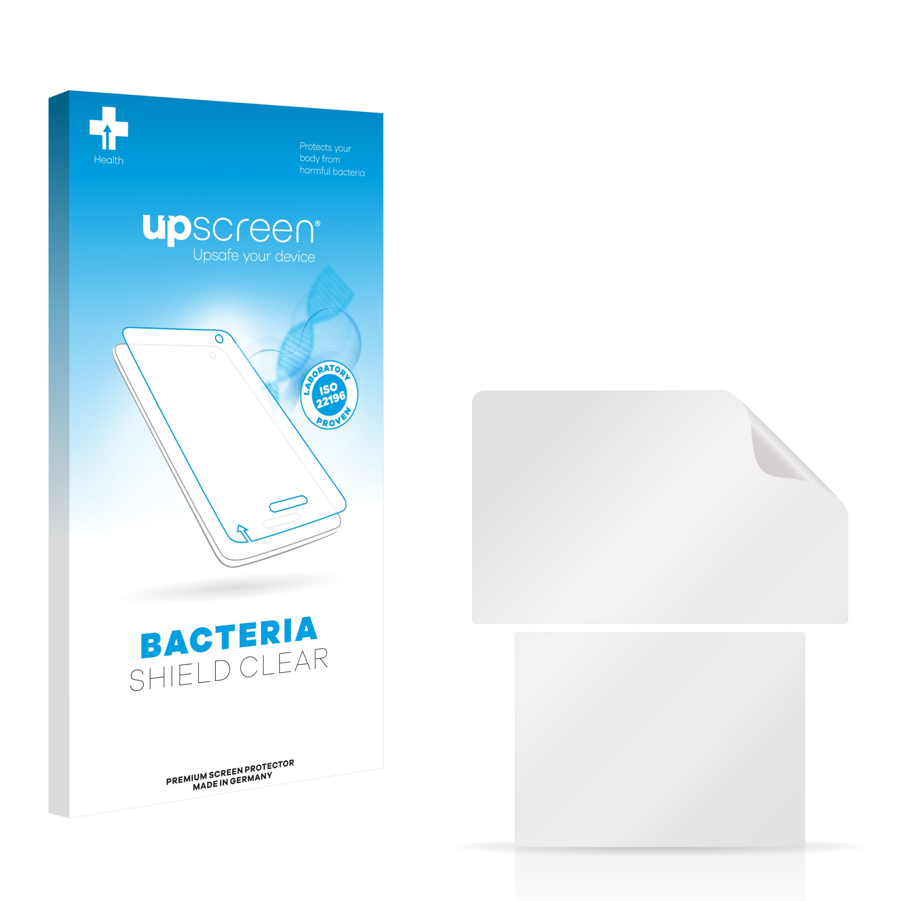 UPSCREEN antibakteriell New Nintendo XL) 3DS klare Schutzfolie(für