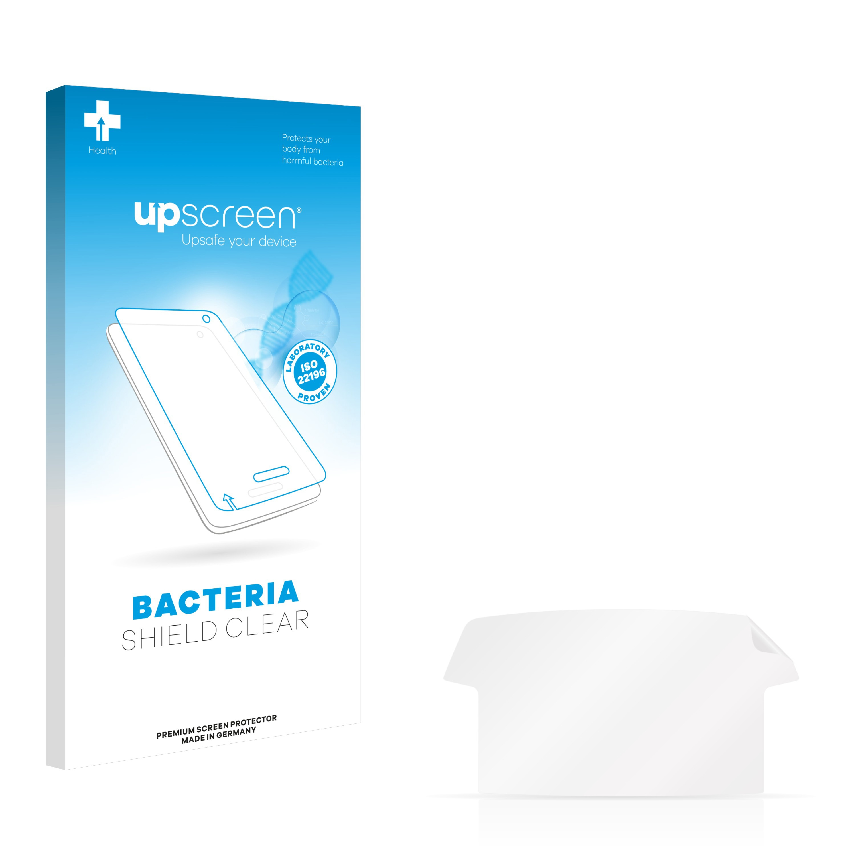 UPSCREEN antibakteriell 2014) Schutzfolie(für Bosch Nyon klare