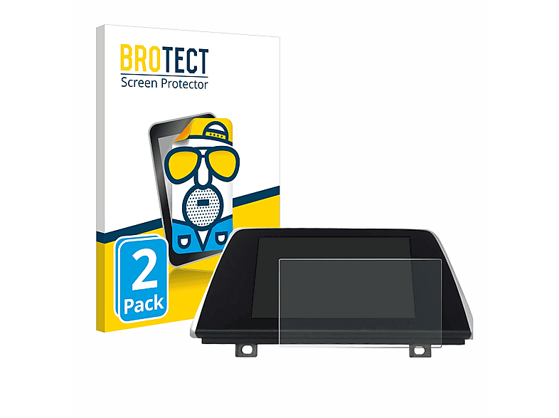 BROTECT 2x matte Schutzfolie(für BMW Professional 6.5\