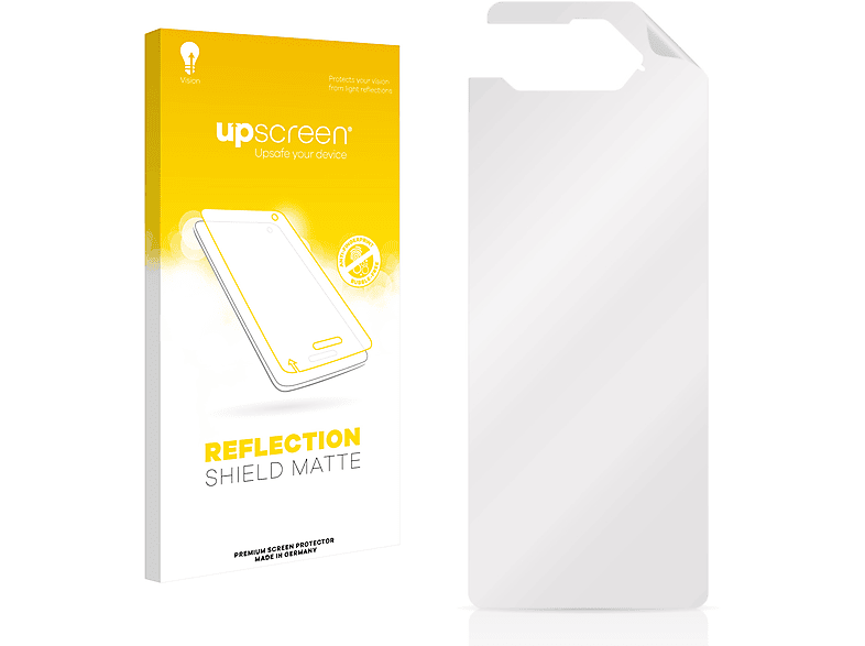 UPSCREEN entspiegelt matte Schutzfolie(für ASUS 5 Pro) Phone ROG