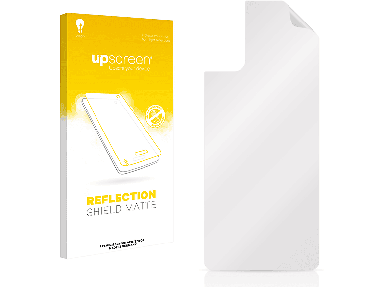 UPSCREEN entspiegelt matte Schutzfolie(für Xiaomi Poco M3 Pro (Rückseite))