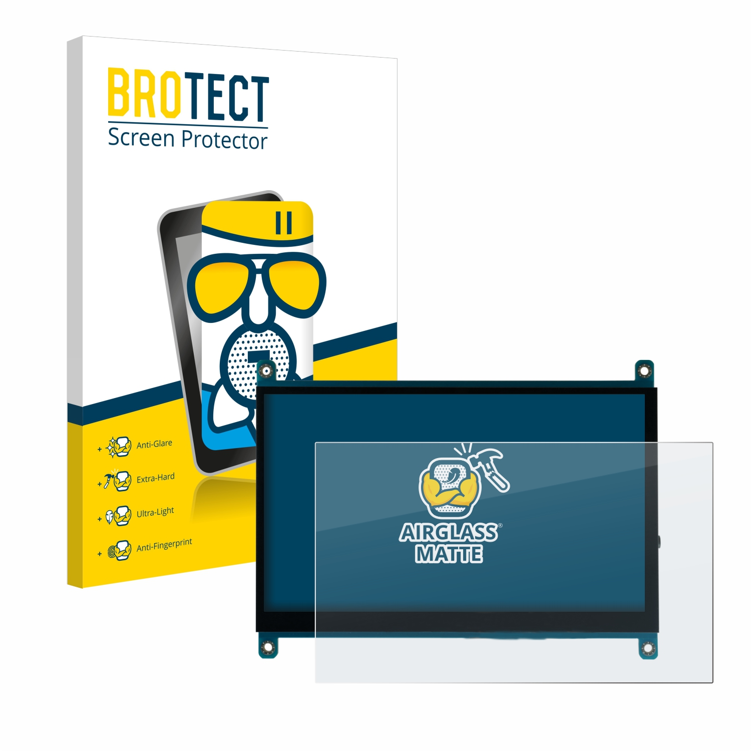 BROTECT Airglass matte LCD Schutzfolie(für Joy-IT 7\