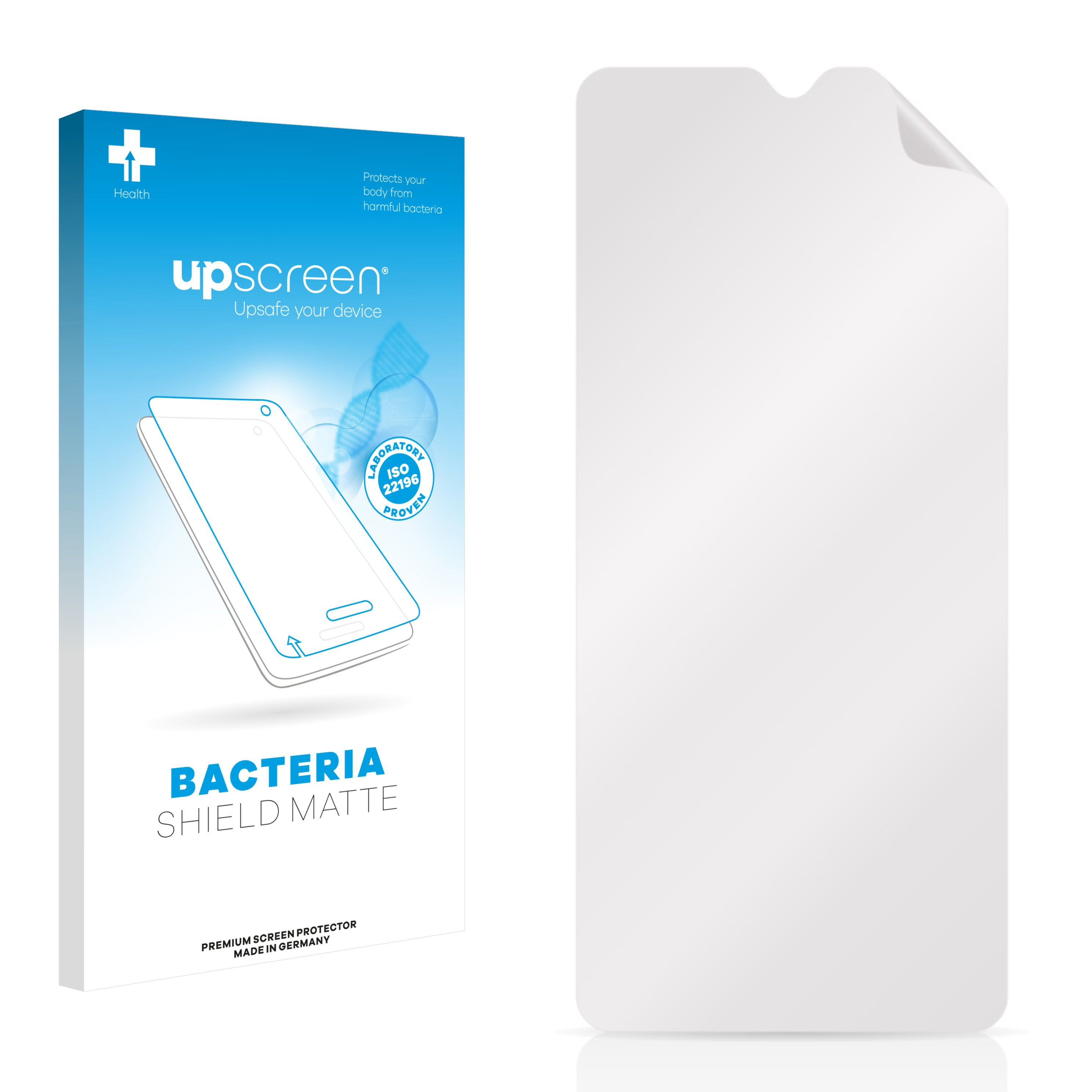 UPSCREEN antibakteriell entspiegelt matte Schutzfolie(für Galaxy Samsung A04s)