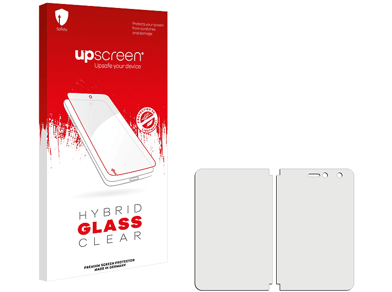 UPSCREEN klare Schutzfolie(für Microsoft Surface Duo)