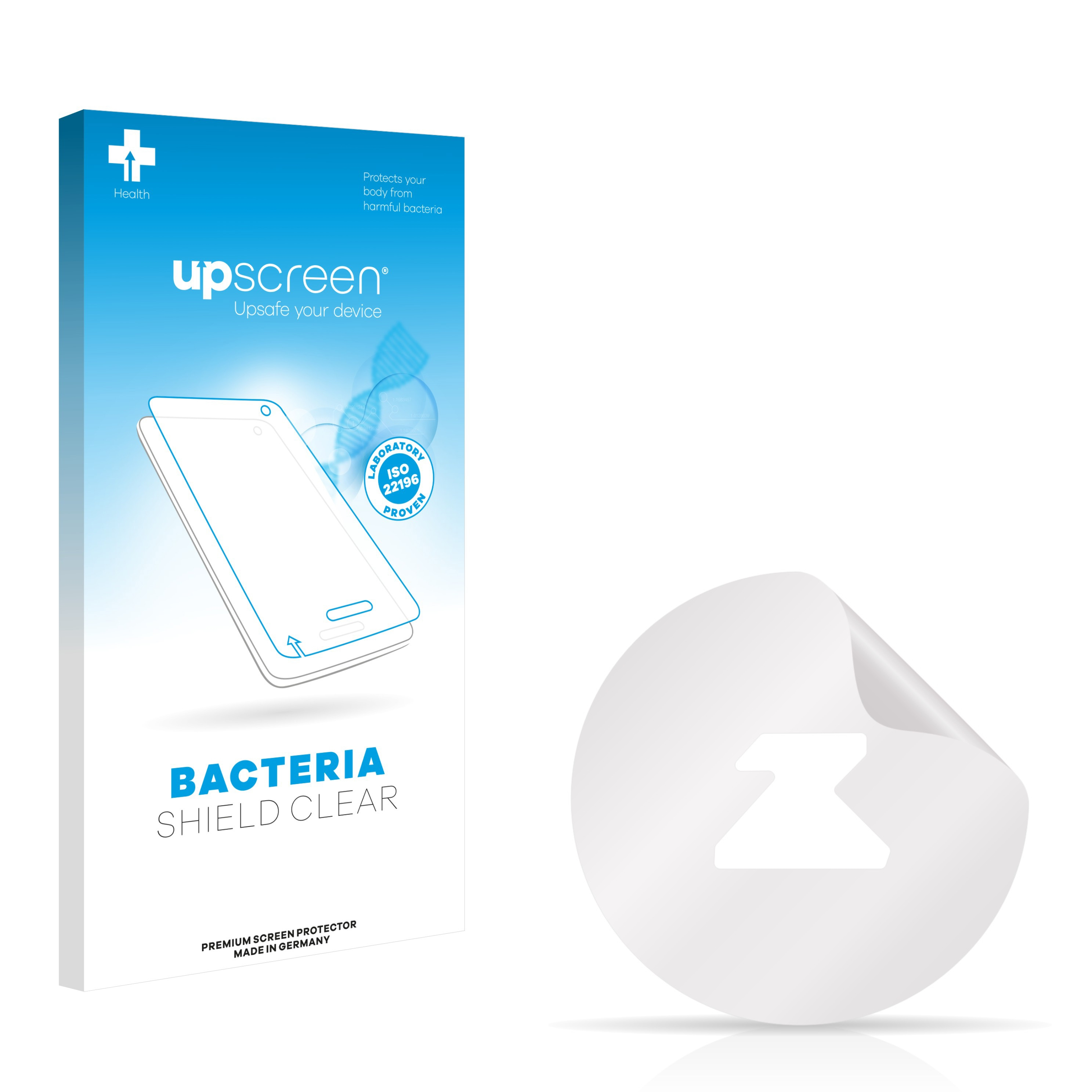 UPSCREEN antibakteriell klare Schutzfolie(für Roborock MaxV Lidar S7 (nur Sensor weißes Modell))