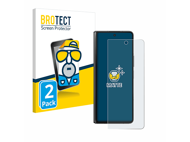 Samsung Z 2x Schutzfolie(für Galaxy Fold BROTECT 5) matte