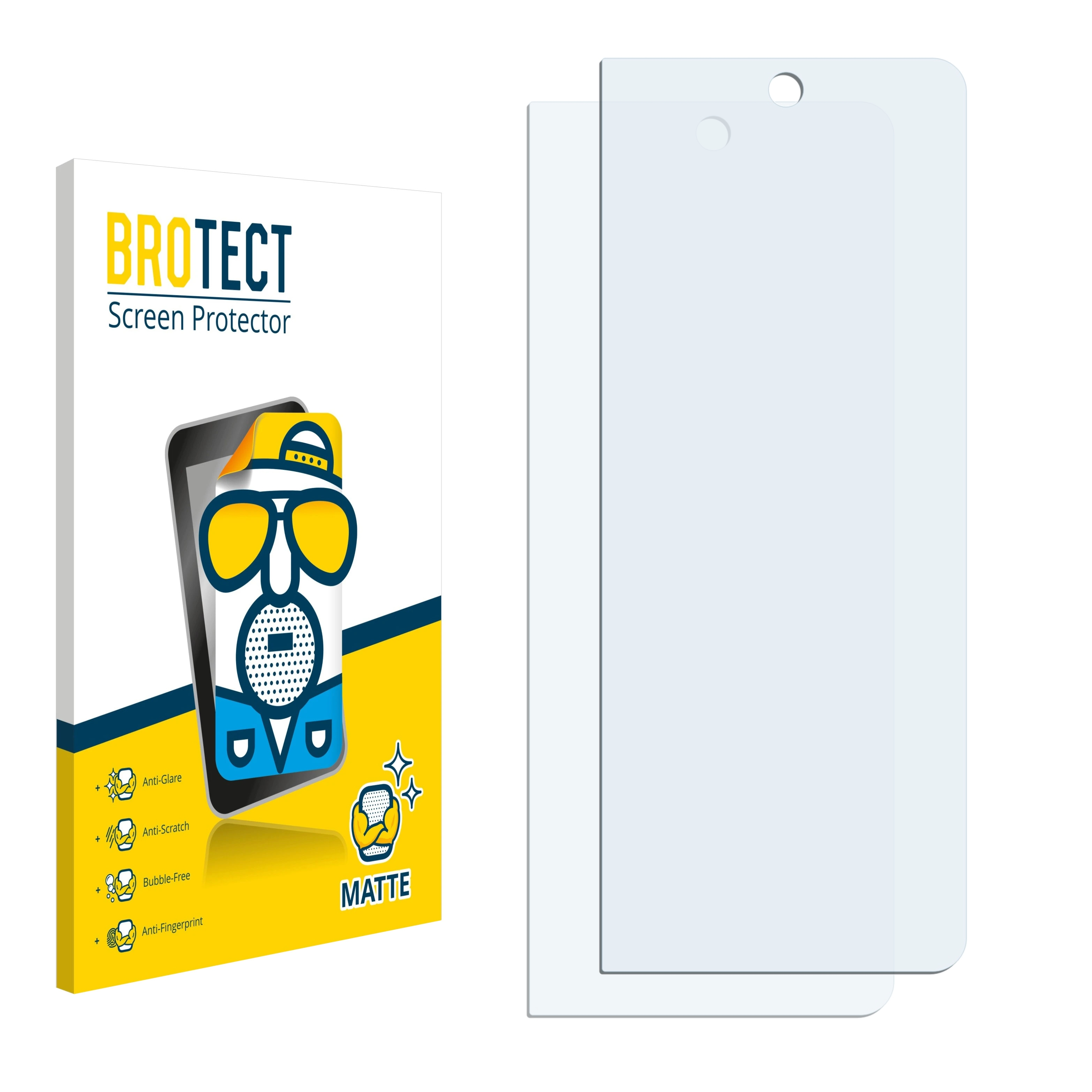 BROTECT 2x matte Samsung Z Fold Schutzfolie(für Galaxy 5)