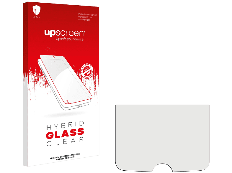 UPSCREEN Schutzfolie(für Monsieur klare Cuisine SilverCrest Smart)