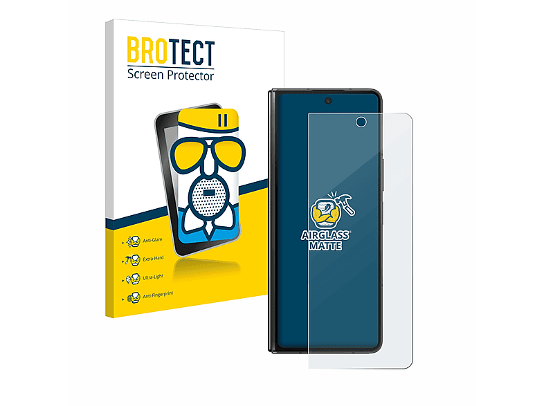 Samsung BROTECT Z matte Airglass 5) Schutzfolie(für Fold Galaxy