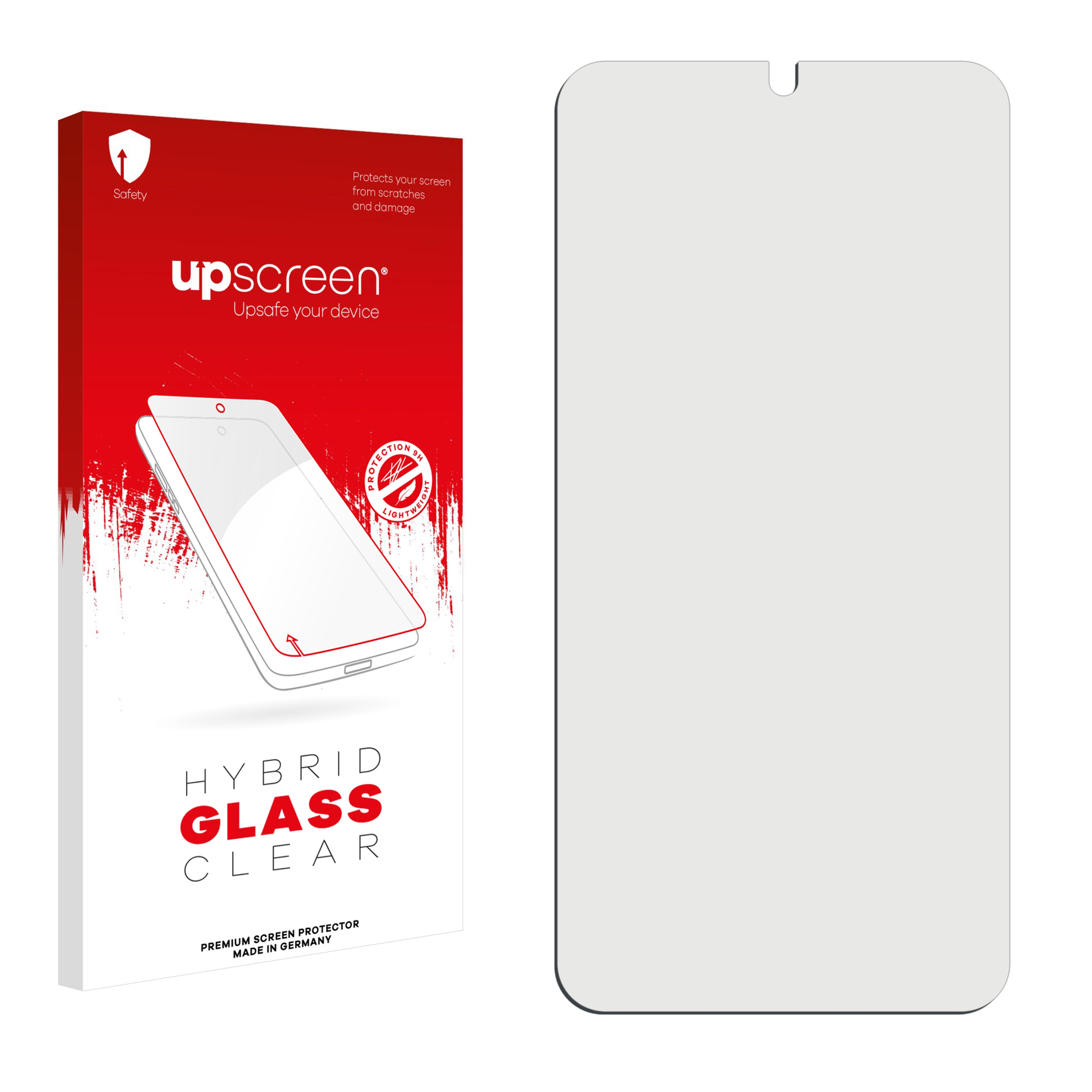 UPSCREEN klare L6006) Itel Schutzfolie(für