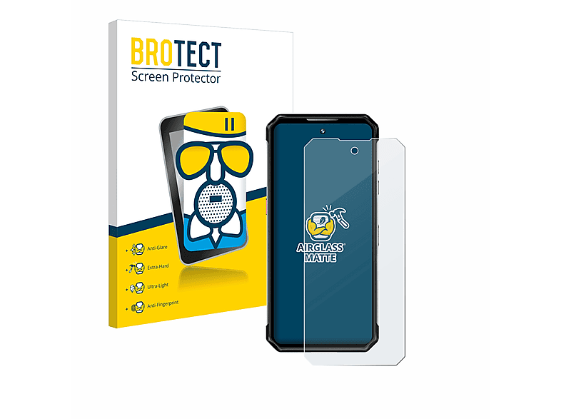 BROTECT Airglass matte Ultra) Schutzfolie(für WP21 Oukitel