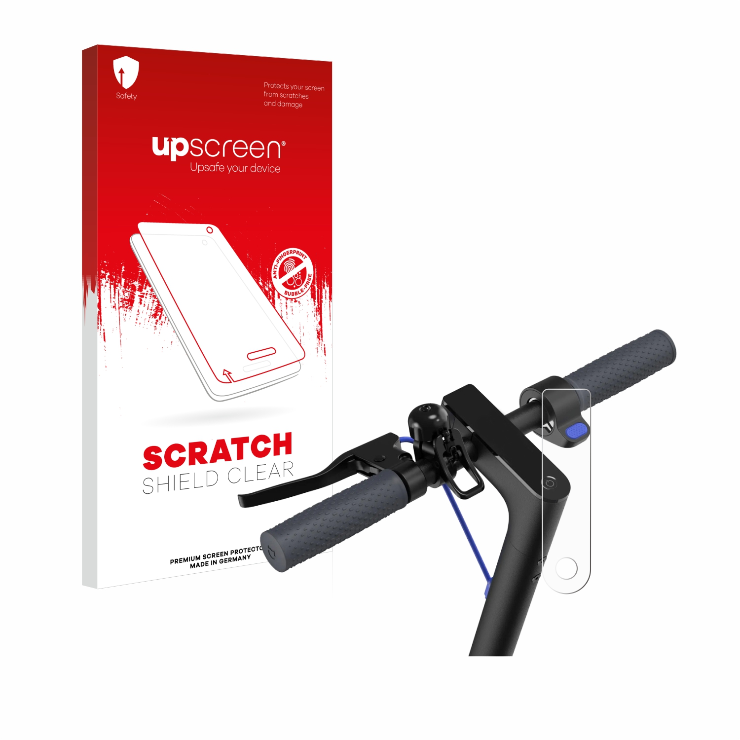 E-Scooter) klare Schutzfolie(für Xiaomi 4 UPSCREEN Kratzschutz Mi