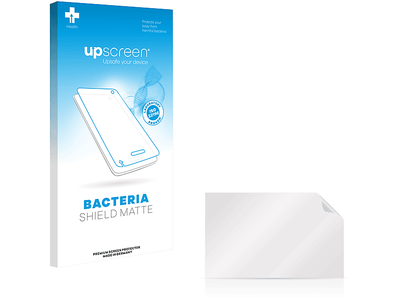 UPSCREEN antibakteriell entspiegelt matte Schutzfolie(für Universal 43.2 cm (17 Zoll) [368 x 229 mm])