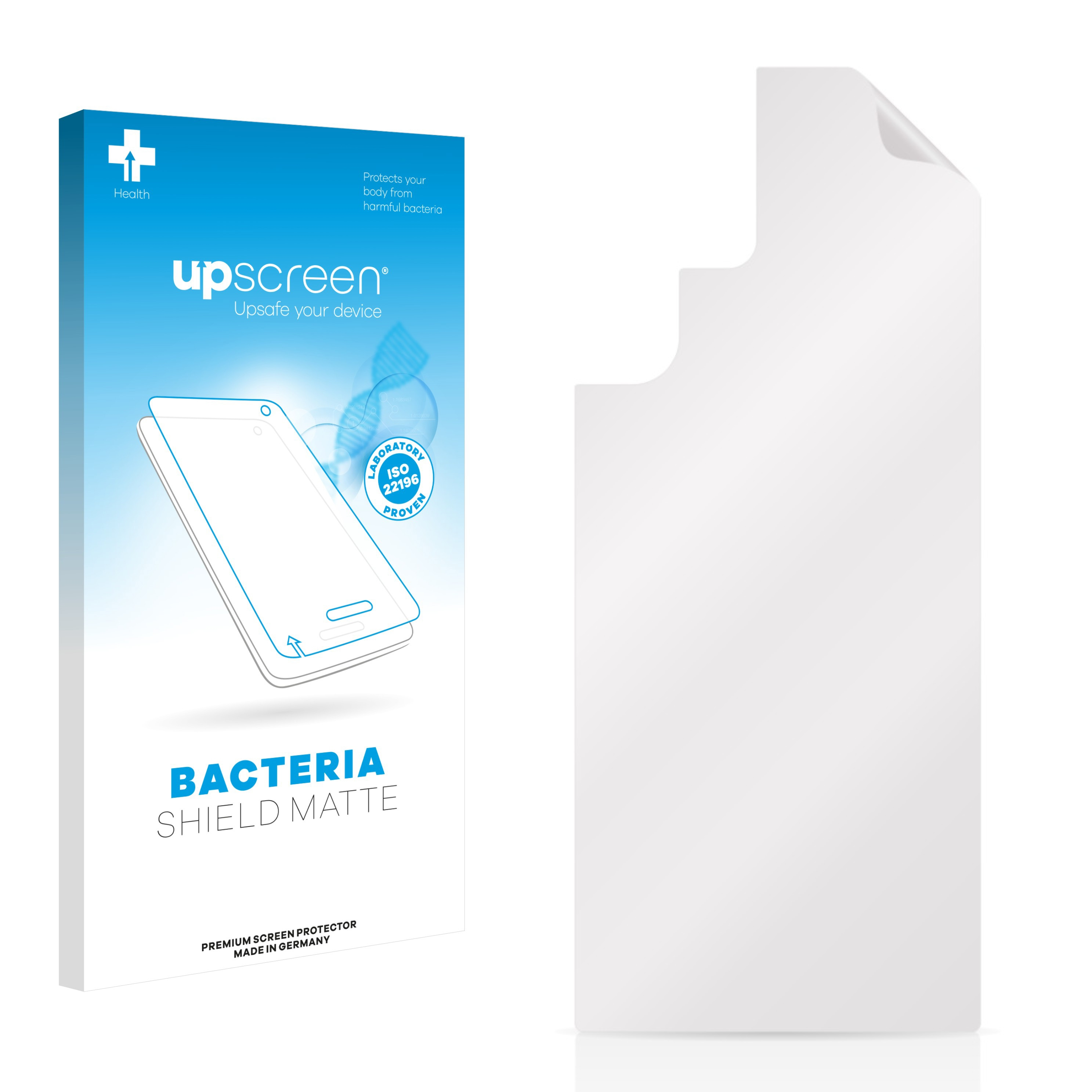UPSCREEN antibakteriell entspiegelt matte Samsung Galaxy S22 5G) Ultra Schutzfolie(für